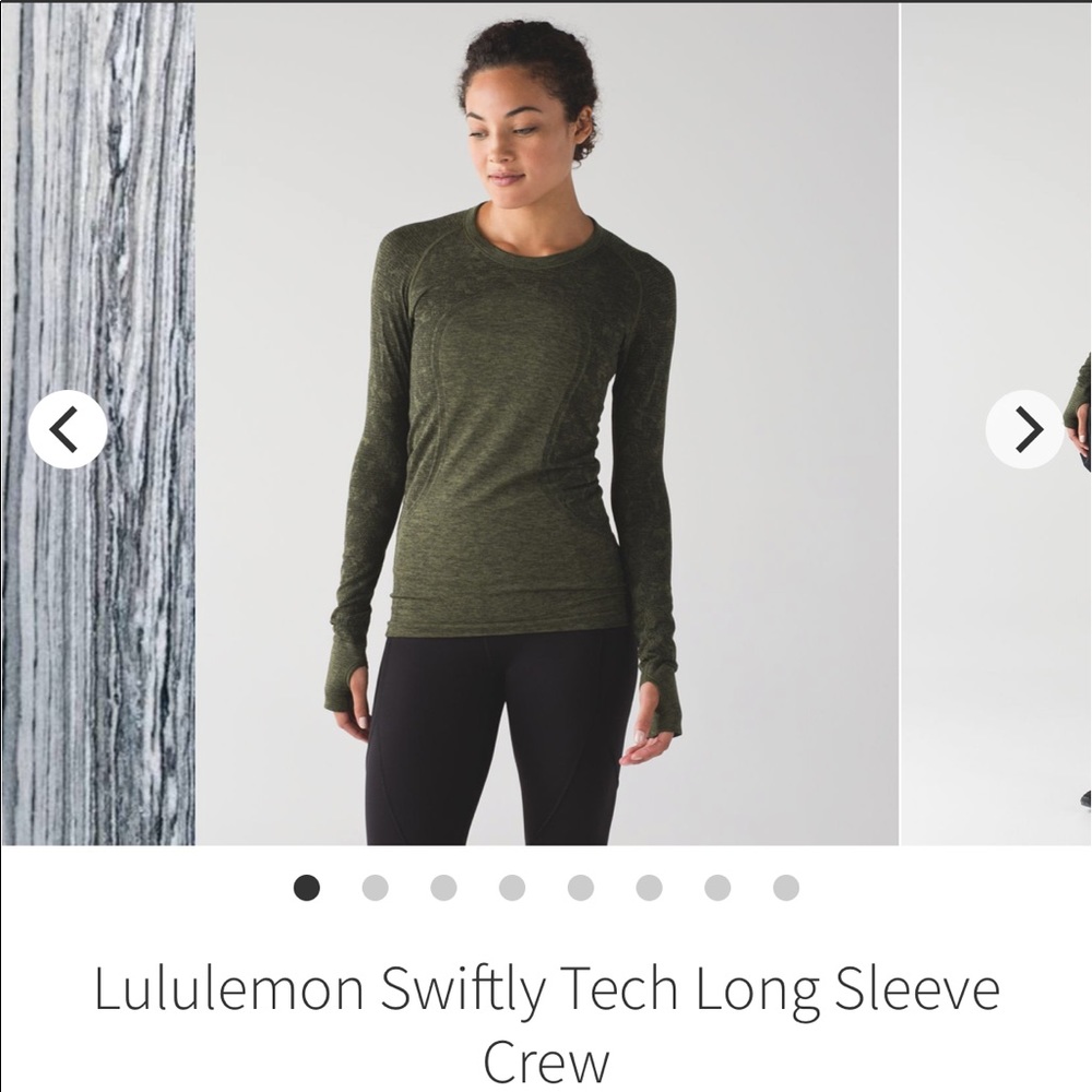 Lululemon Swiftly long sleeve tee